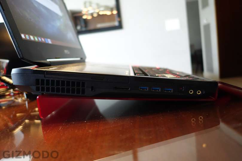 Illustration for article titled This Gaming Laptop With a Mechanical Keyboard Is So Gleefully Insane